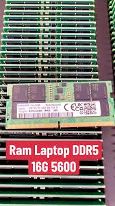  Linh kiện laptop giá rẻ tại Cao Lãnh Đồng Tháp như các thanh RAM DDR4, DDR5 với dung lượng từ 8GB đến 32GB tại VINH LAPTOP