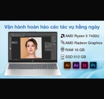 HP 15-FC R5-7430U/16GB/512GB/15.6 FHD