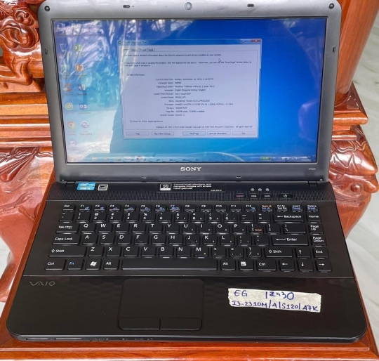 SONY EG i5-2420M/4G/120G/14 HD