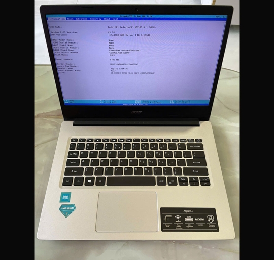 Acer Aspire A314-35 Celeron N5100/8GB/256GB/14 HD