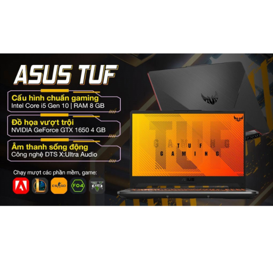 Asus TUF FX506 I5-10300H/16G/512G/FHD 144Hz/GTX 1650 4GB