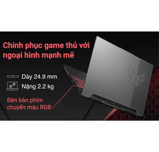 Asus TUF FA507 Ryzen 7 6800H/16G/512G/FHD 144Hz/RTX 3050 4GB
